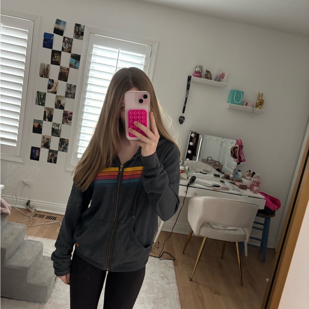 aviator nation original zip up